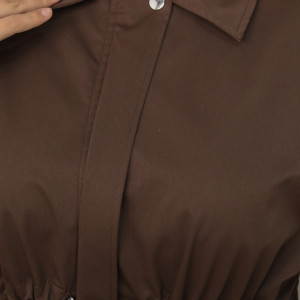 Trench court avec doublure