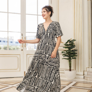 Bold prints dress