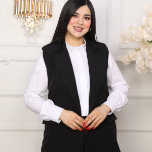 veste tailleur sans manche